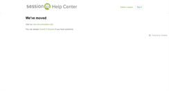 Desktop Screenshot of devsupport.sessionm.com